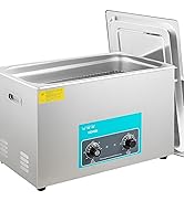 VEVOR 30L Sonic Cleaner, 304 Stainless Steel Professional Knob Control, Ultrasonic Cleaner w...