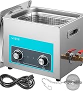 Mophorn 15L Sonic Cleaner 304 Stainless Steel Professional Knob Control Ultrasonic Cleaners ...