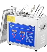 VEVOR Professional Sonic Cleaner, Easy to Use with Digital Timer & Heater, Stainless Steel I...