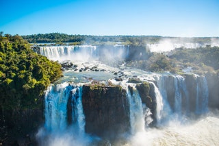 Image may contain Water Outdoors Nature River and Waterfall