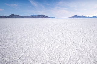 Bonneville Salt Flats Utah