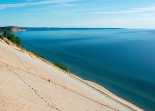 Pyramid Point Trail Sleeping Bear Dunes Michigan