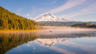 Trillium Lake in Oregon