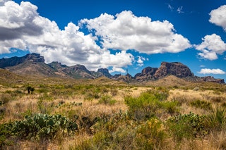 Chisos Mountains Big Bend National Park in Texas