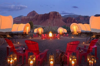 Wild West Wagons Near Capitol Reef