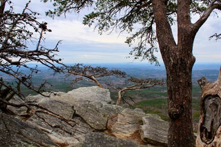 Pulpit Rock  Cheaha State Park Alabama