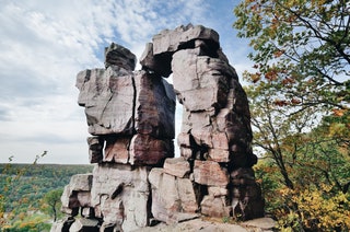 Devils Doorway at Wisconsin's Devils Lake State Park