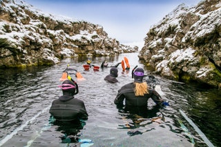 Silfra Fissure Thingvellir National Park Iceland