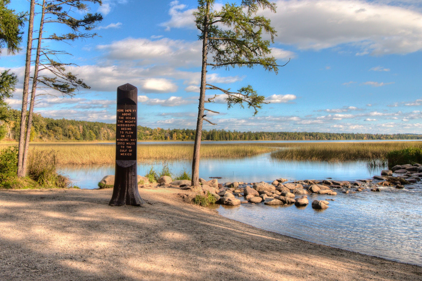 Itasca State Park Headwaters of the Mississippi River