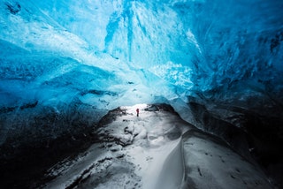 The numerous subglacial volcanoes found throughout this massive nature reserve are the impetus behind Iceland's nickname...