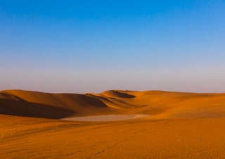 One look at these tall undulating dunes and it's not hard to understand why ‘Uruq Bani Maarid is sometimes called a sand...