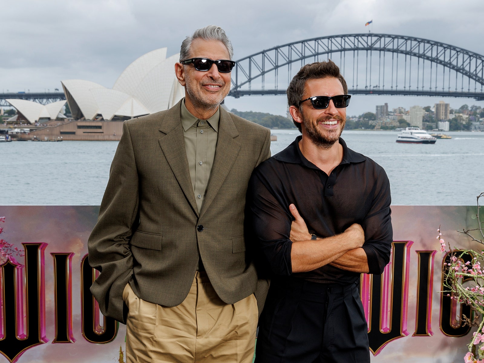 Jeff Goldblum and Jonathan Bailey Went Head-to-Head in Giant Pants and Tiny Shorts