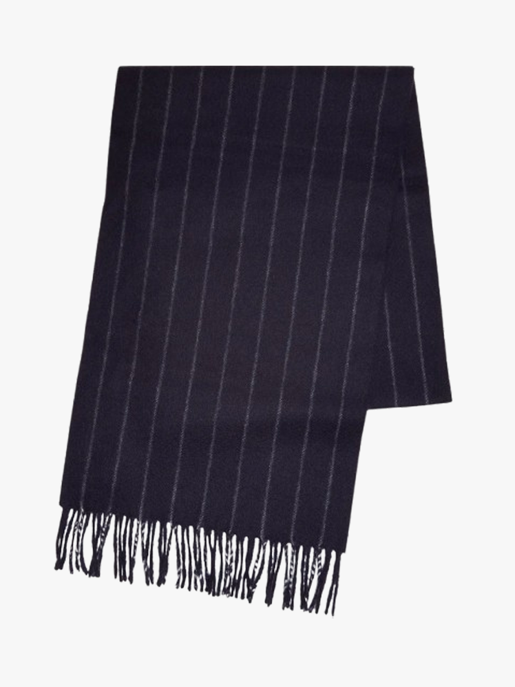 Cashmere Pinstripe Scarf