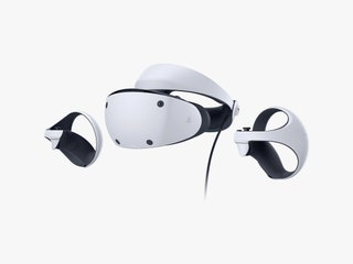 Sony PSVR 2 headset and controllers