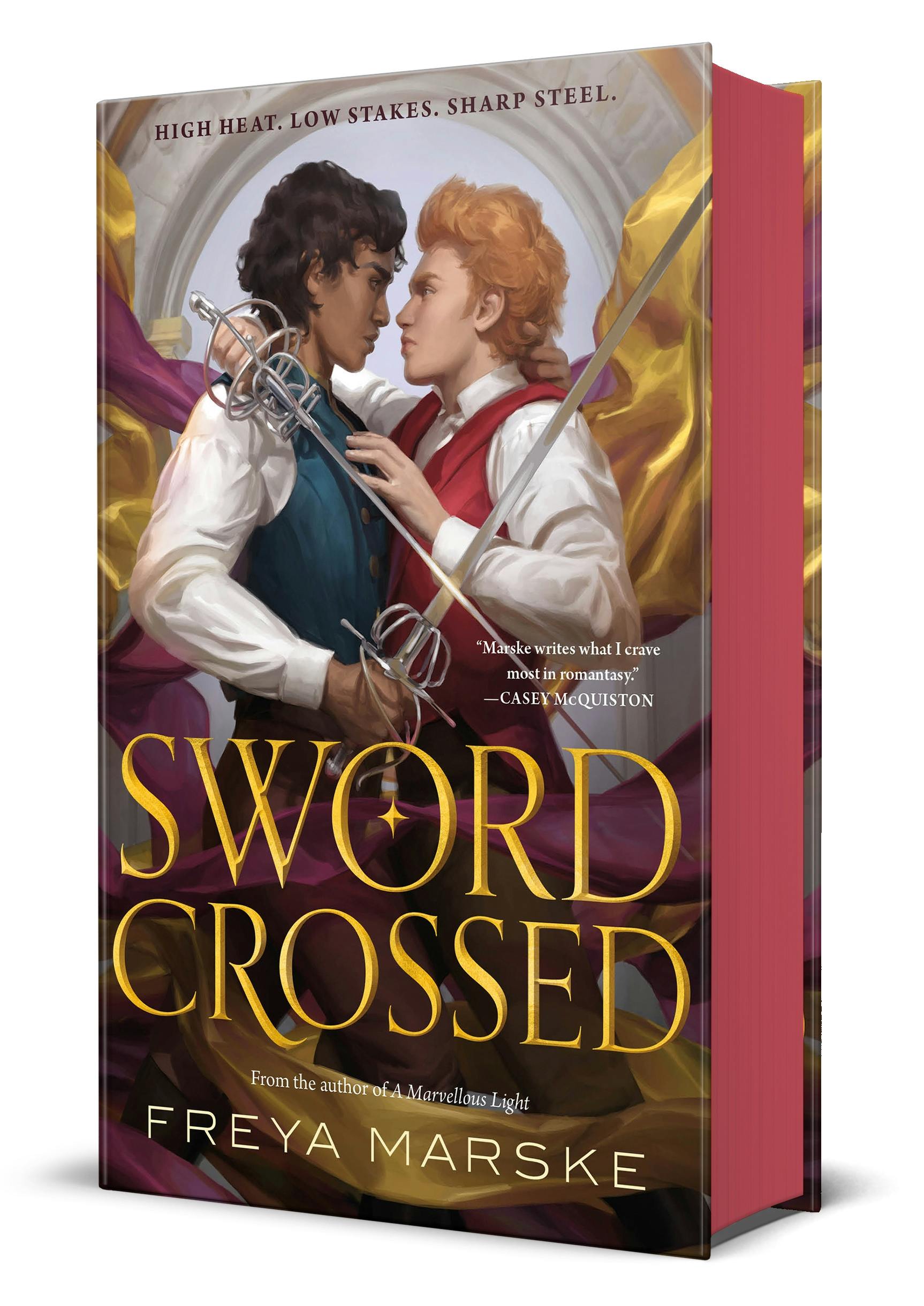 Cover for the book titled as: Swordcrossed