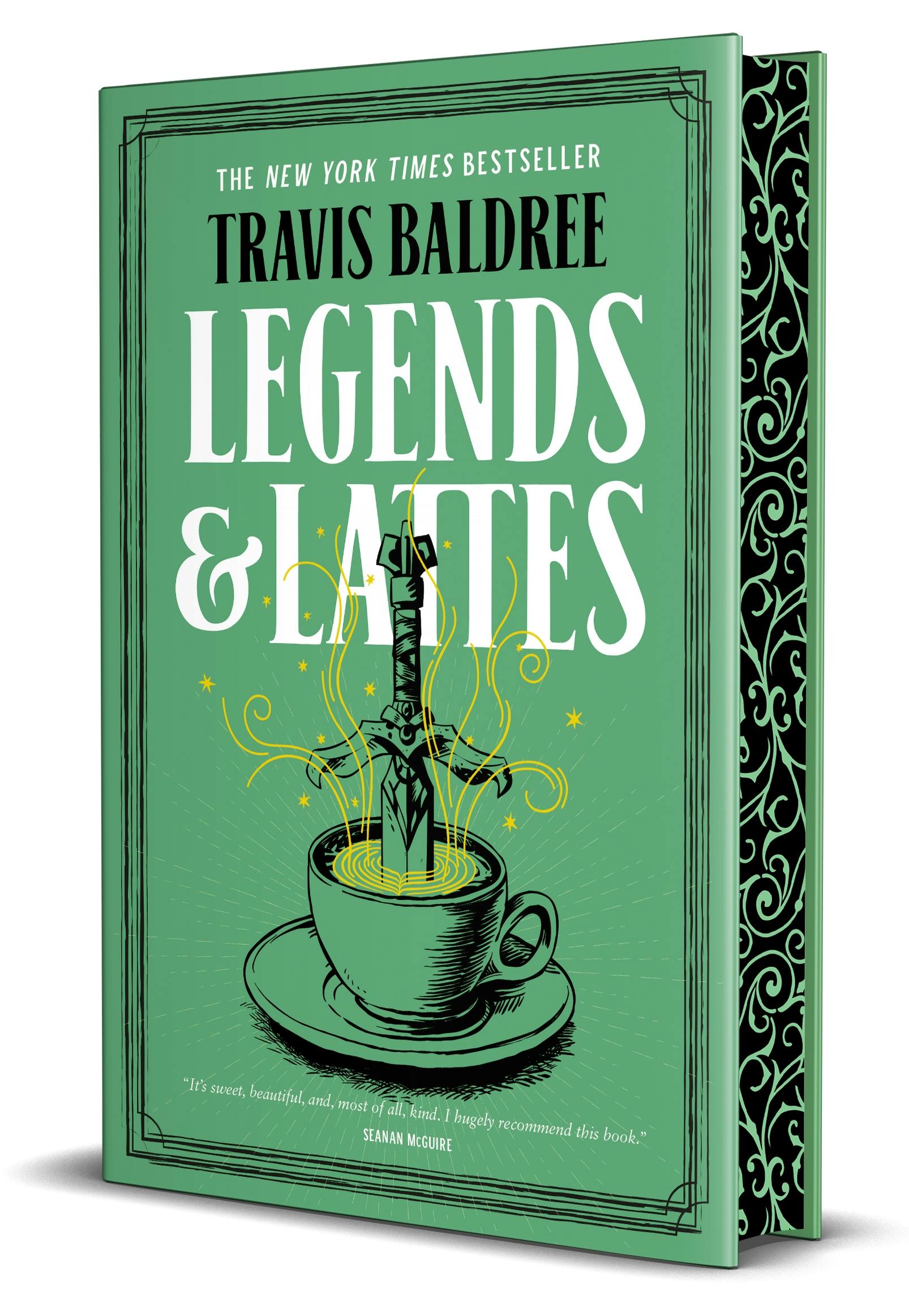 Cover for the book titled as: Legends & Lattes