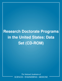 Research Doctorate Programs in the United States: Data Set (CD-ROM)