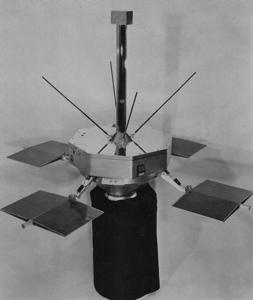 Image of the Explorer 15 spacecraft.