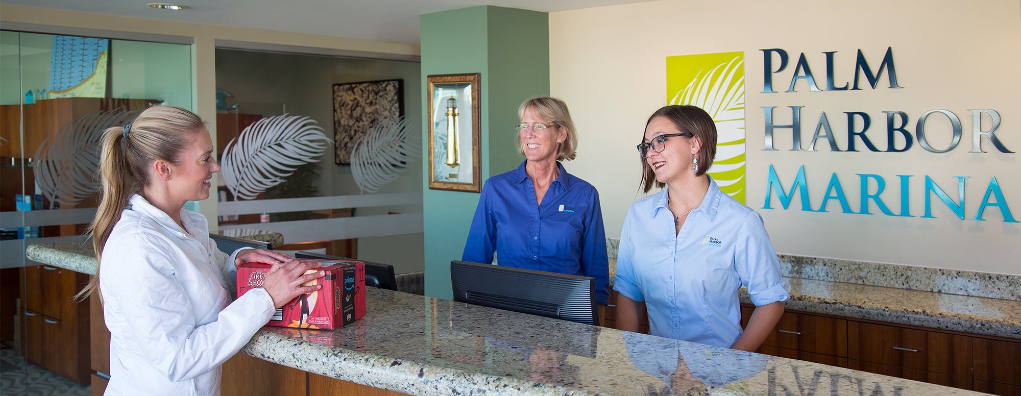 Palm Harbor front desk