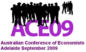 2009 Australian Conference of Economists (ACE09) Logo