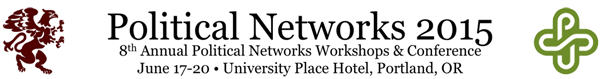 Political Networks Workshops & Conference 2015 Logo