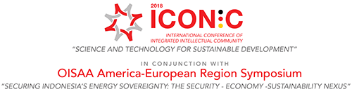 3rd International Conference of Integrated Intellectual Community (ICONIC) 2018 Logo