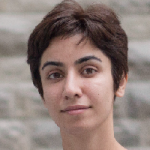 A portrait of Fereshteh Rajabi (starting in May 2023