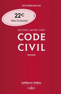 Guy Venandet et Estelle Naudin - Code civil annoté - Edition limitée.