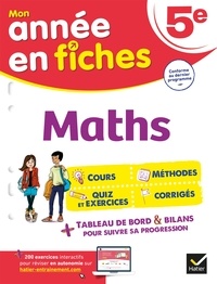 Maths 5e (fiches de révision & exercices) - tout le programme de 5e en fiches.