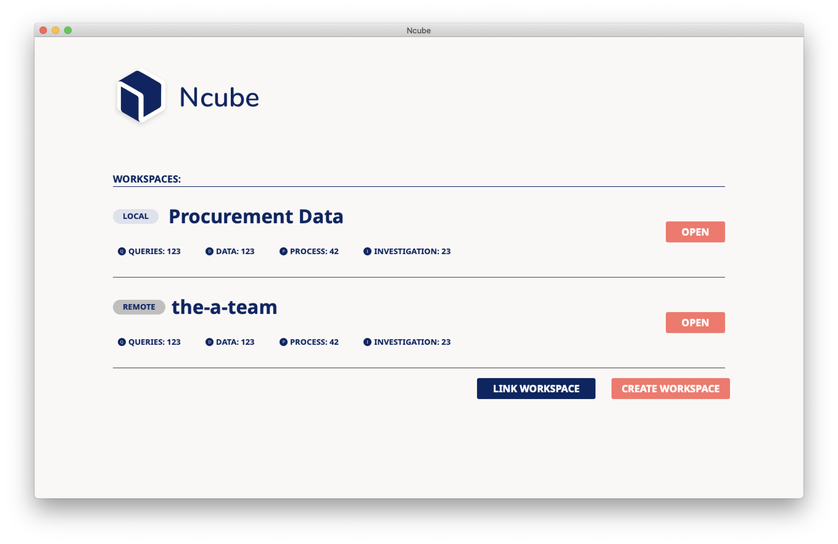 Ncube Screenshot