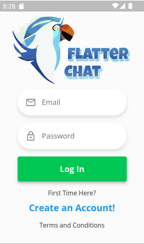 Chat Login Page