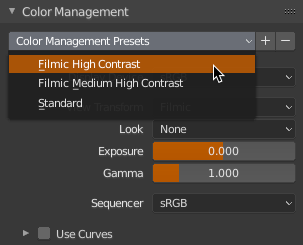 Color Management Presets