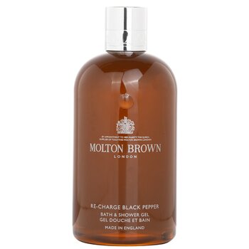 Molton Brown Re-charge Black Pepper Bath & Shower Gel 300ml/10oz