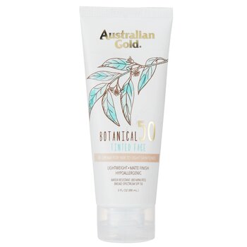 Australian Gold Botanical Tinted Face BB Cream SPF 50 - Fair to Light 89ml/3oz