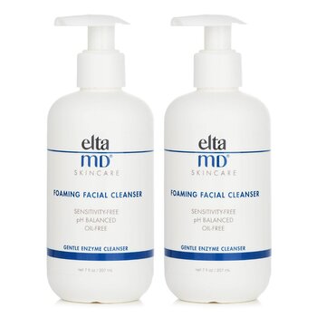 EltaMD Gentle Enzyme Foaming Facial Cleanser Duo (Exp date: 12/2024) 207ml x2pcs