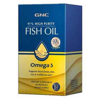 GNC Fish Oil 97 Percent Mini Omega 360Softgels