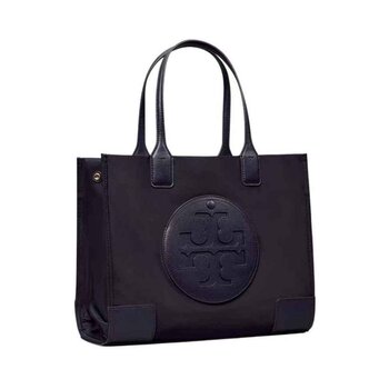 Tory Burch Tory Burch ELLA Small Nylon Tote Bag 88578-001 Black- # Black Picture Color