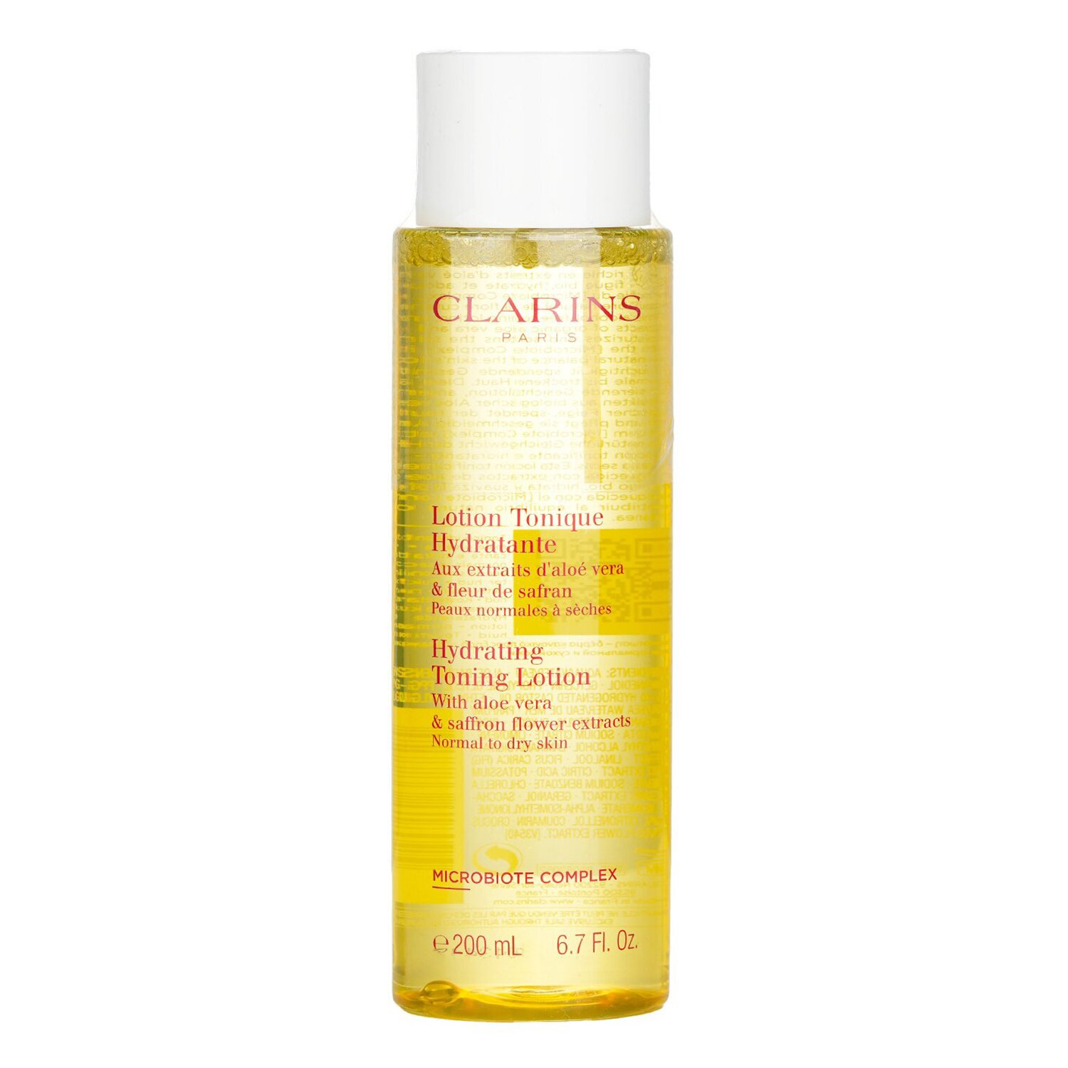 Clarins Loção Tonificante Hidratante com Aloe Vera e Extratos de Flor de Açafrão - Pele Normal a Seca 200ml/6.7oz