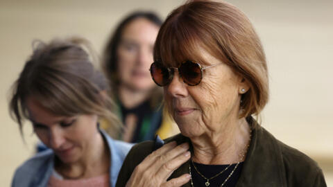 Gisèle Pelicot arrives at the courthouse in Avignon on October 3, 2024, for the trial of her former husband and 50 other men accused of raping her while she was unconscious.