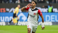 Frankfurt forward Omar Marmoush has eight goals and four assists in the Bundesliga already this season