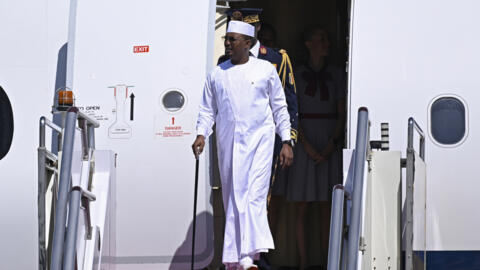 Photo du président du Tchad, Mahamat Idriss Deby Itno, le 2 septembre 2024.