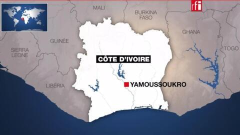 Afrique / Côte d'Ivoire et sa capitale: Yamoussoukro.