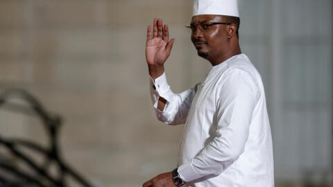 Le président tchadien, Mahamat Idriss Deby, à Paris, le 4 octobre 2024, où il a participé au sommet de la Francophonie.