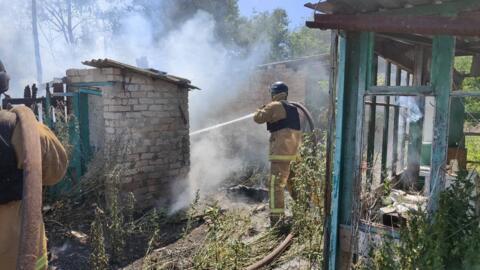 Наслідки обстрілу росіян по Запорізькій області