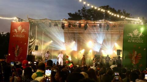 Over 3,000 jubilant fans celebrated Senegal's musician Youssou N'Dour and his Super Etoile de Dakar band at the Africa Station during the Paris 2024 Olympic Games.