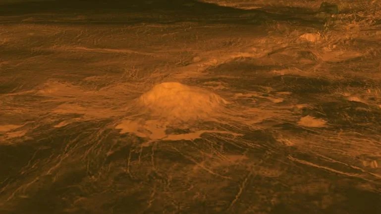 Imdr Regio area of Venus.