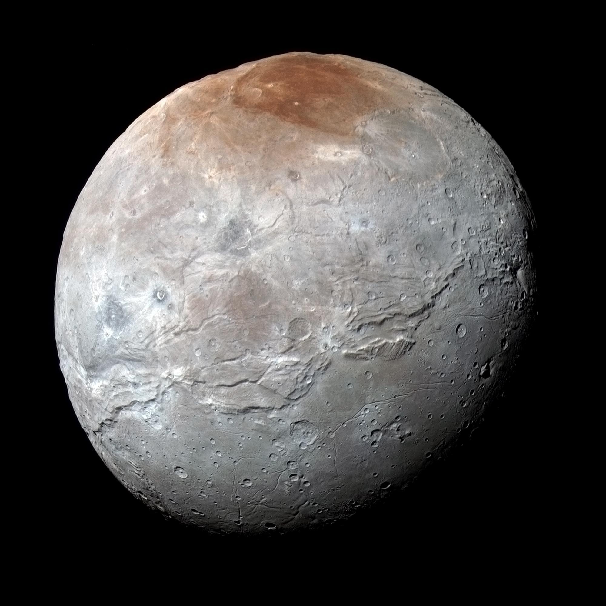 New Horizons image of Neptune Moon Charon