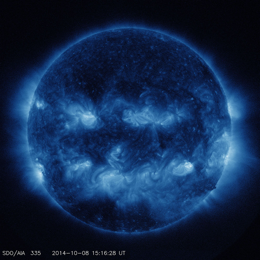 Sun, 335 angstrom UV