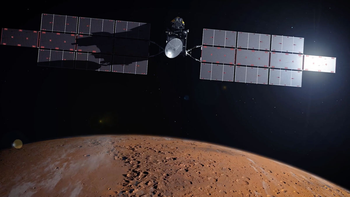 The Earth Return Orbiter (ERO) is one of the flight missions making up the Mars Sample Return campaign to bring martian rock and atmospheric samples back to Earth.