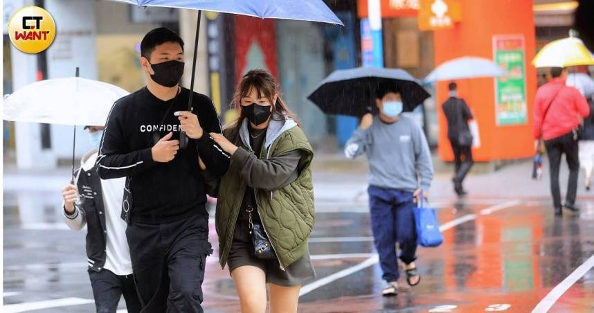 今（8日）東北部地區、基隆北海岸及大臺北山區降雨時間偏長，宜蘭山區累積雨量較高。（示意圖／周志龍攝）